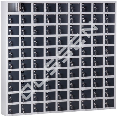 CAPSA canteen locker with 90 compartments (Extra sturdy - steel thickness 2.5 mm)